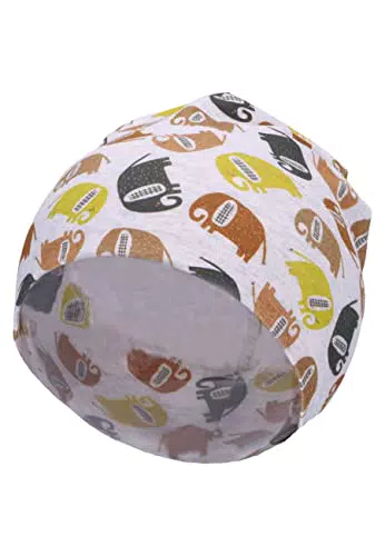 Sterntaler Baby Unisex Beanie Baby Slouch-Beanie Elefanten - Beanie Baby