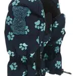 Sterntaler Baby Unisex Kinder Fäustel Bär Tatzen Handschuh - Baby Fäustlinge - wasserdicht aus Funktionsmaterial mit Print - marine