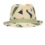 Sterntaler Jungen Children's Straw Hat Turtle Hut, sand