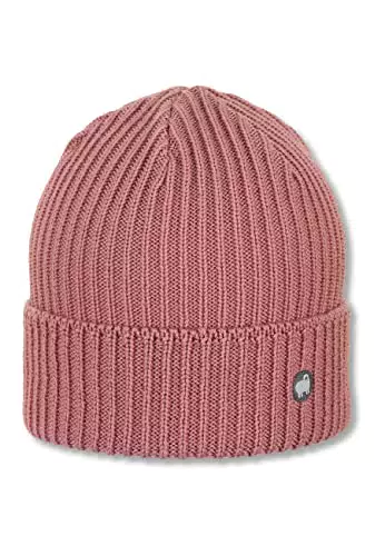Sterntaler Mädchen Strickmütze Pur Wolle Mütze, rosa