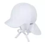 Sterntaler Unisex Kinder Schirmmütze mit Nackenschutz mit Bindebänder und einsteckbaren Ohrenklappen Sonnenhut