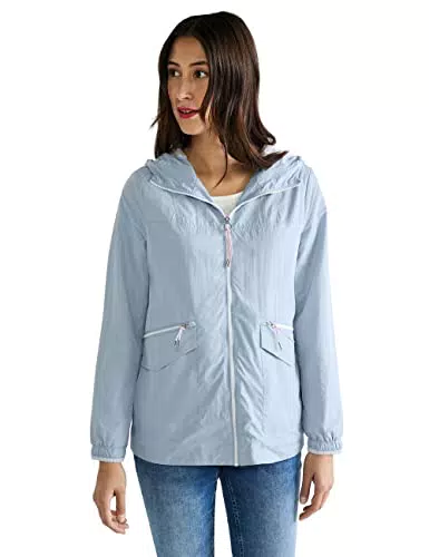 STREET ONE Damen A201806 Windbreaker, Happy Blue, 40
