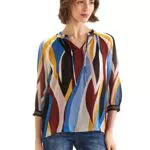 STREET ONE Damen A343958 Tunika, Foxy Red