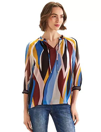 STREET ONE Damen A343958 Tunika, Foxy Red