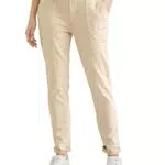 Street One Damen A376290 Jeanshose Loose, Light Smooth Sand Washed