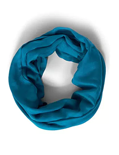 STREET ONE Damen A572088 Schlauchschal, deep Splash Blue