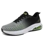 Sumateng Sportschuhe Air Sneaker Herren Damen Laufschuhe Leichte Atmungsaktiv rutschfest Running Jogging Sport Bequem Schuhe Green 44