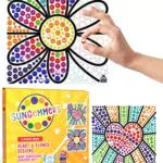 SUNGEMMERS Sonnenfänger Fenster Bastelset Mädchen 6 Jahre Tolle Geburtstags- Geschenke für Mädchen 6 7 8 9 10 Jahre alt Kinder-Bastel- und Diamond Painting Set Kreativset für Kinder