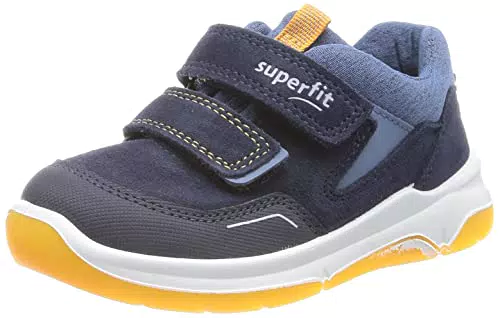 Superfit Jungen Cooper Sneaker, Blau Orange 8010