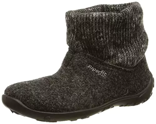 Superfit Jungen Lucky Hausschuh, Grau 2000