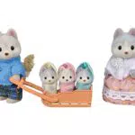 Sylvanian Families L5636 Husky Familie