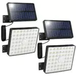 Tailcas Solarlampen für Außen, 54 Leds Solarleuchte Aussen mit Bewegungsmelder