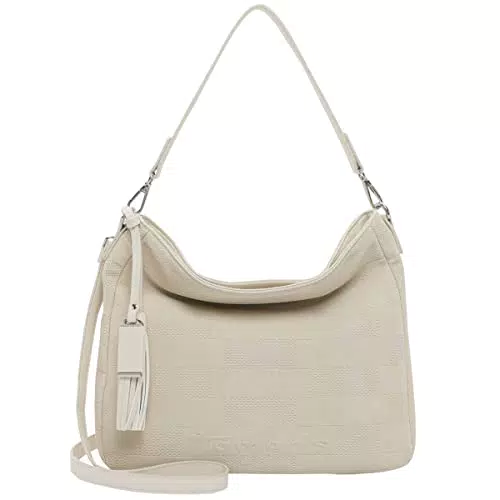 Tamaris Beutel Letzia 32192 Damen Handtaschen Uni beige 400