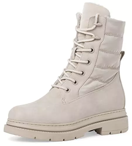 Tamaris Damen Elegante Stiefelette 1-26853-29 Creme