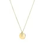 Tamaris Damen Halskette in Gold aus Edelstahl TJ-0020-N-45