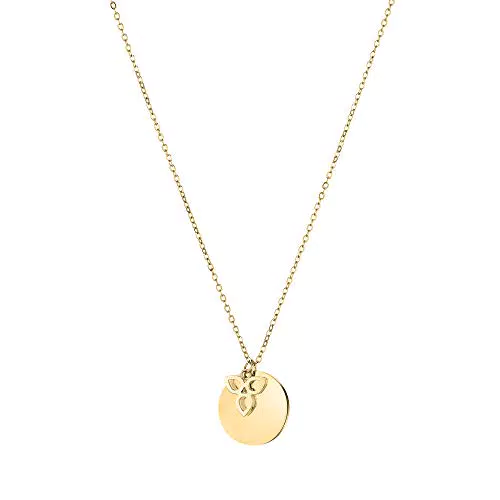 Tamaris Damen Halskette in Gold aus Edelstahl TJ-0020-N-45