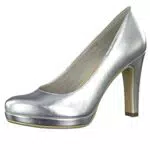 Tamaris Damen Klassische Pumps 1-22426-25 Silberfarben