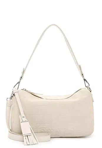 Tamaris Umhängetasche Letzia 32190 Damen Handtaschen Uni beige 400