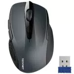 TECKNET Kabellose Maus, Pro 2.4G 2600 DPI Wireless Maus 6 Tasten mit Nano Empfänger