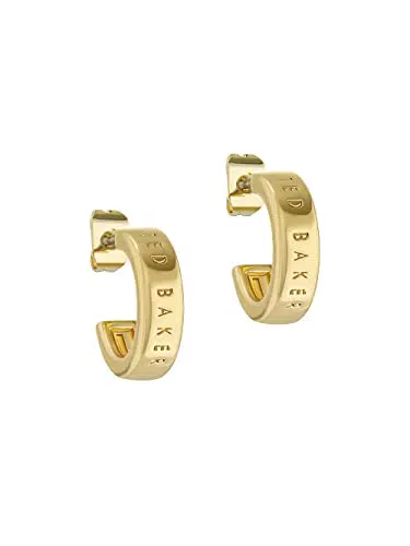 Ted Baker Helanna Nano Logo Creolen Ohrringe