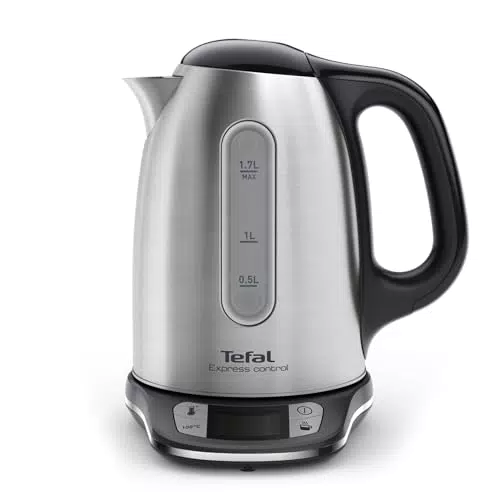 Tefal Kabelloser Wasserkocher aus Edelstahl, 1, 7 l