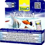 Tetra Test 6in1 - Wassertest für das Aquarium, schnelle und einfache Überprüfung der Wasserqualität