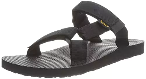 Teva Herren Universalrutsche Sandale, Schwarz