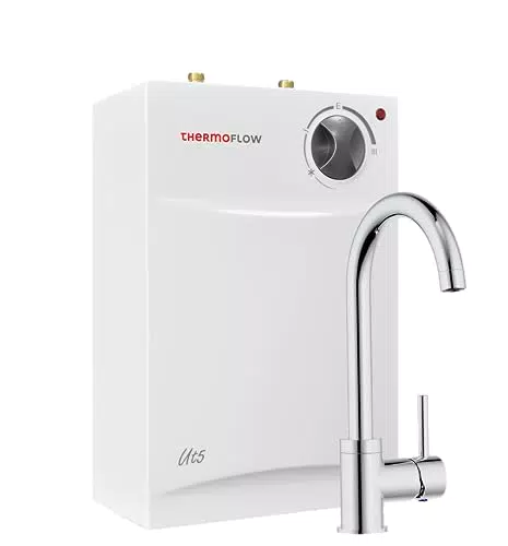 Thermoflow UT 5 Set Ovalis Untertischspeicher inkl. Niederdruckarmatur
