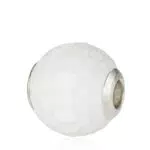 Thomas Sabo Damen Bead Achat facettiert weiß Karma Beads 925 Sterling Silber K0126-130-14