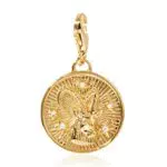 Thomas Sabo Damen Charm-Anhänger Sternzeichen Steinbock Charm Club 925 Sterling Silber 1661-414-39