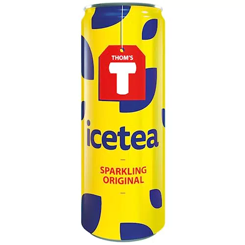 ThomsT Eistea sparkling 24x25cl - Erfrischender sprudelnder Eistee für Genießer