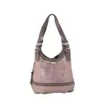 TOM TAILOR bags Juna Damen Shopper Umhängetasche Reißverschluss Klein Rosa