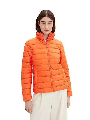 TOM TAILOR Damen 1034121 Lightweight Steppjacke, 15612 - Fever Red