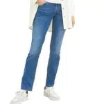 TOM TAILOR Damen 1035730 Alexa Straight Jeans, 10281 - Mid Stone Wash Denim