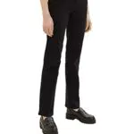 TOM TAILOR Damen 1035824 Alexa Straight Jeans, 10240 - Black Denim