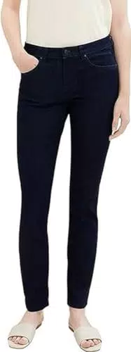 TOM TAILOR Damen 1038330 Alexa Slim Jeans, 10115-Clean Rinsed Blue Denim