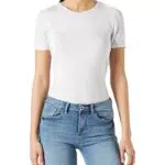 TOM TAILOR Damen Alexa Bermuda Shorts 1030447, 10280 - Light Stone Wash Denim