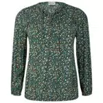 TOM TAILOR Damen Plusize Bluse mit Faltendetail 1034948
