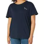 TOM TAILOR Damen Plussize T-Shirt mit Stickerei