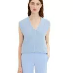 TOM TAILOR Damen Pullunder mit V-Ausschnitt