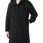 TOM TAILOR Denim Damen 1035317 Mantel Cape mit Kapuze