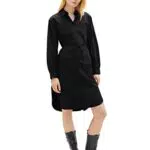 TOM TAILOR Denim Damen 1035446 Blusenkleid, 14482-Deep Black