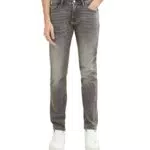 TOM TAILOR Denim Herren Piers Slim Jeans 1035860, 10218 - used light stone grey denim