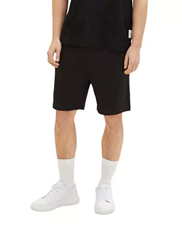 TOM TAILOR Denim Herren Relaxed Basic Sweat-Shorts