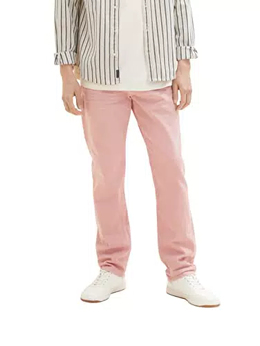 TOM TAILOR Herren 1035652 Marvin Straight Jeans, 13009 - Velvet Rose