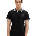 TOM TAILOR Herren 1037994 Poloshirt, 29999 - Black, XL
