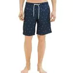 TOM TAILOR Herren Badeshorts mit Muster 1035051, 31481 - morning pink palm design