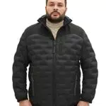 TOM TAILOR Herren Plussize Jacke 1035817, 29999 - Black