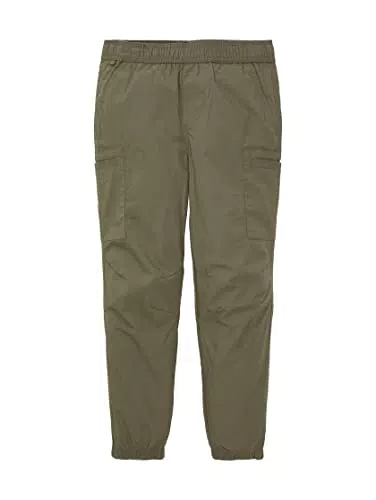 TOM TAILOR Jungen Kinder Cargo Hose 1035695, Grün, 134