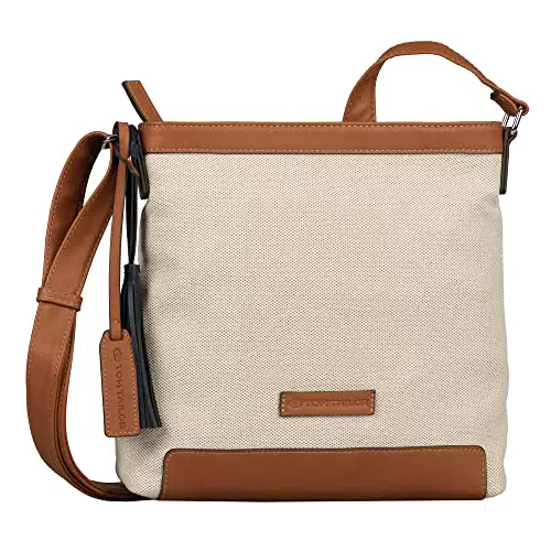 TOM TAILOR, KIMI, Damen, Umhängetasche Mixed Beige